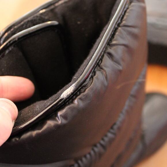 Coach Polina Moon Snow Boot Black Nylon Silver Hardware 7 - Picture 6 of 7